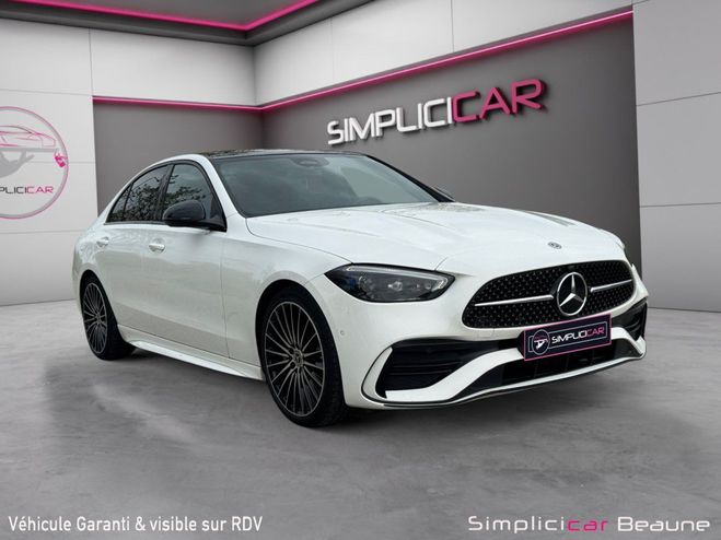 Mercedes Classe C 220 d 9G-Tronic AMG Line 2.0 CDI BLUETEC Blanc de 2022