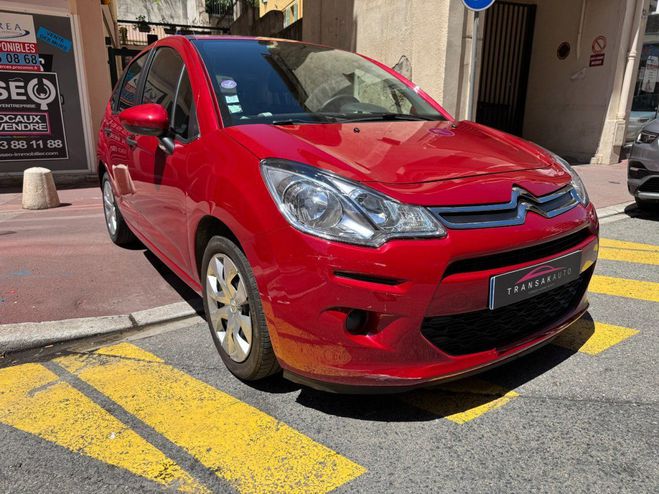 Citroen C3 1.2L PureTech 82 CV Attraction Rouge de 2015
