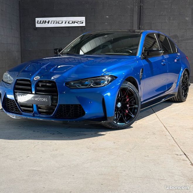 BMW M3 COMPETITION 510cv G80 xDrive LCI Bleu de 2022