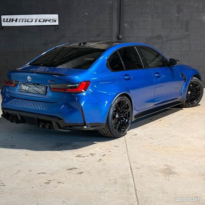 BMW M3 COMPETITION 510cv G80 xDrive LCI Bleu de 2022