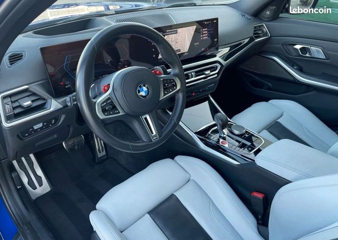 BMW M3 COMPETITION 510cv G80 xDrive LCI Bleu de 2022