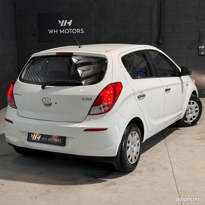 Hyundai I20 1.2 85 Pack Sensation Garantie 3 mois Blanc de 2013