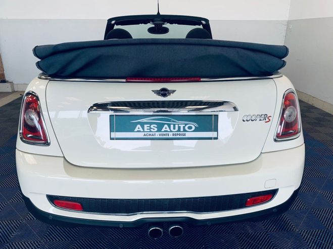 Mini Cabrio CABRIOLET R57 1.6i - 175 Cooper S Blanc de 2009