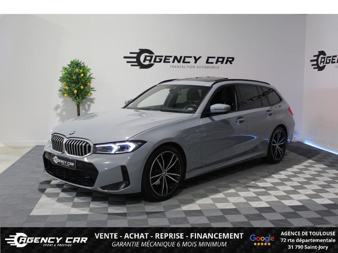 BMW Serie 3 touring 320d xDrive - BVA Sport G21 LCI  GRIS CLAIR de 2023