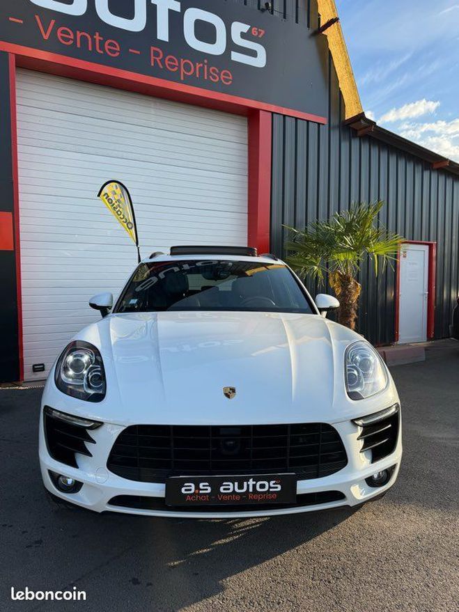 Porsche Macan S 3.0 V6 24v AWD 340cv Phase 2 4x4 Sport Blanc de 2015