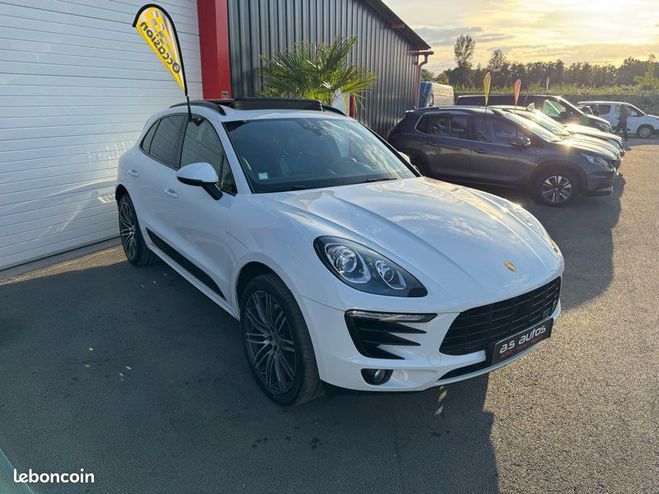 Porsche Macan S 3.0 V6 24v AWD 340cv Phase 2 4x4 Sport Blanc de 2015