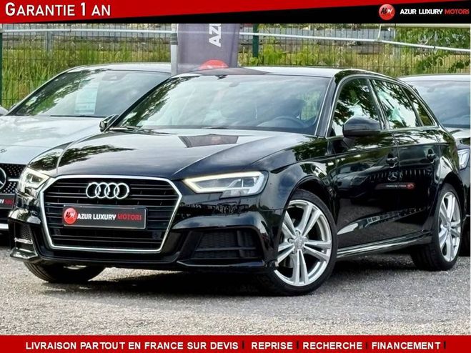 Audi A3 III (2) 35 TFSI 150 CV S-LINE PLUS NOIR de 2019