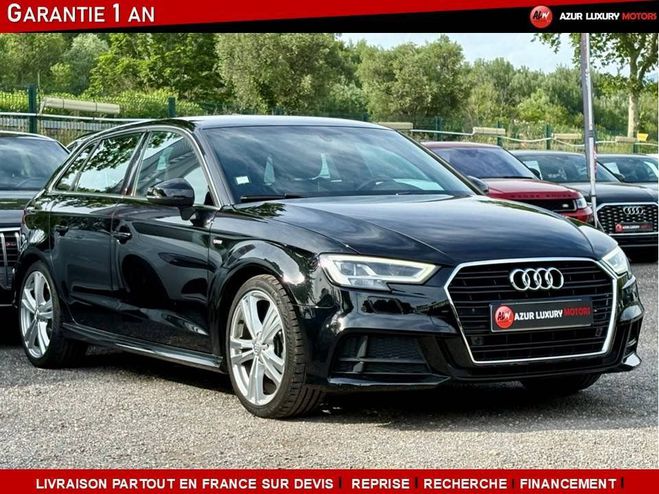 Audi A3 III (2) 35 TFSI 150 CV S-LINE PLUS NOIR de 2019