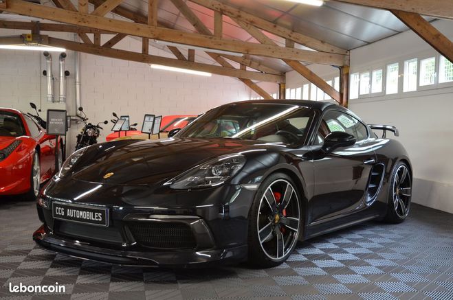 Porsche 718 cayman s techart Noir de 2017