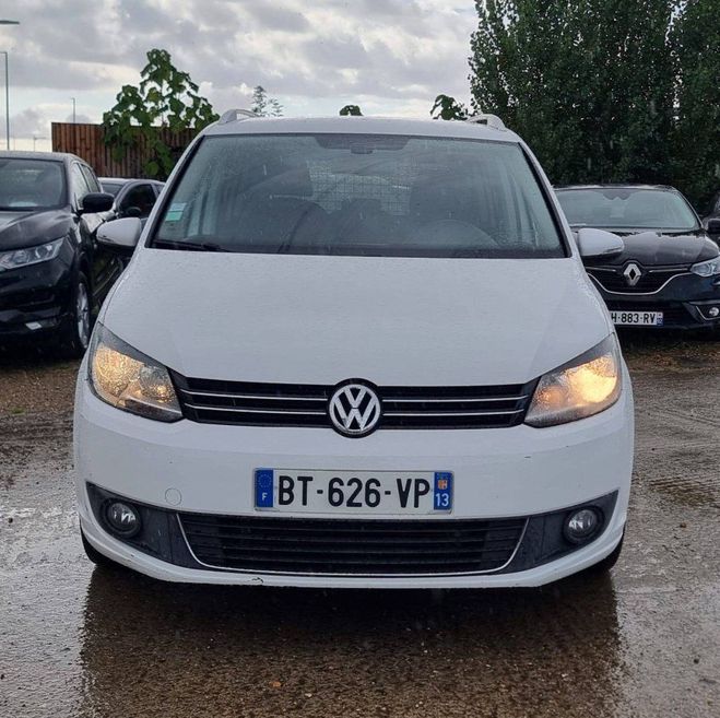 Volkswagen Touran II 1.6 TDI 105 FAP BlueMotion Technology BLANC de 2011