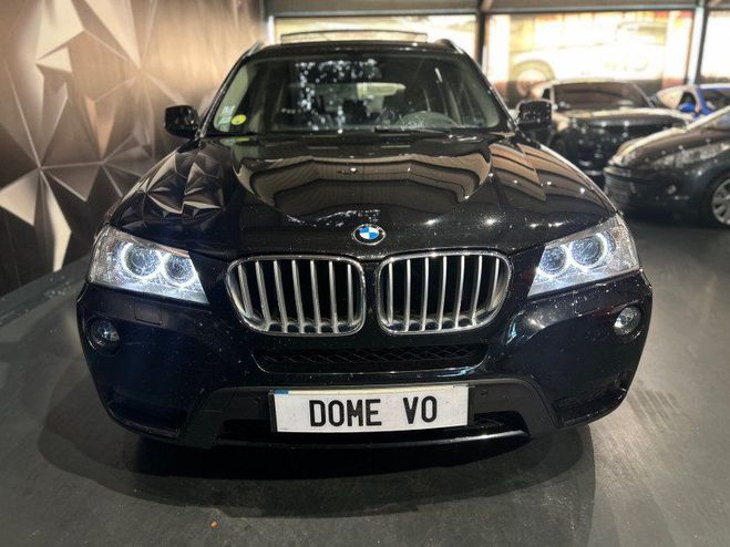 BMW X3 (F25) XDRIVE30DA 258CH EXCELLIS Noir de 2012