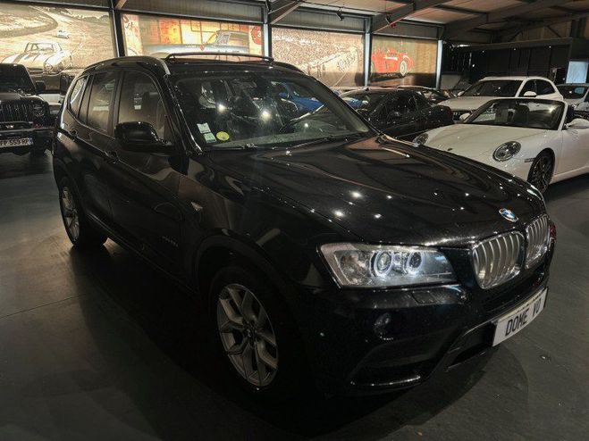 BMW X3 (F25) XDRIVE30DA 258CH EXCELLIS Noir de 2012