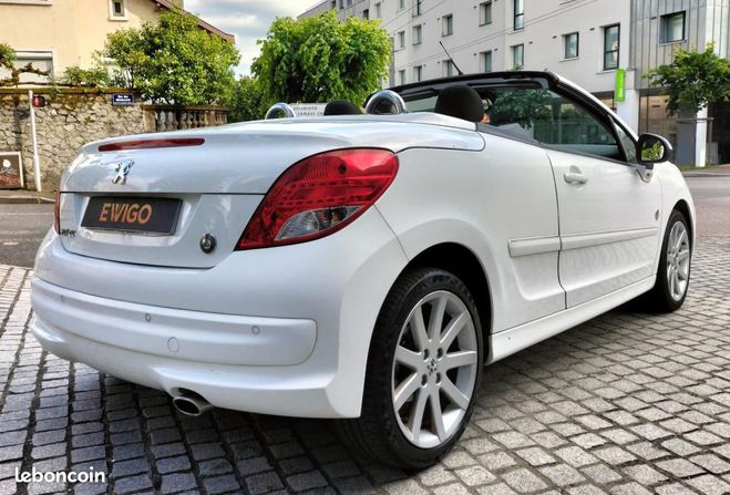 Peugeot 207 CC 1.6 VTI 120 ROLAND GARROS Blanc de 2011