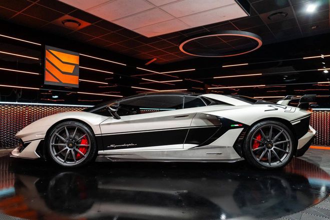 Lamborghini Aventador SVJ ROADSTER 6.5 V12 770 CH Bianco Canopus (Satin) de 2020