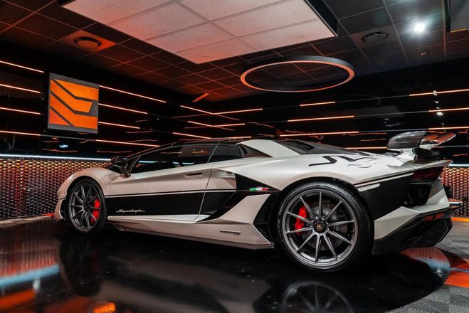 Lamborghini Aventador SVJ ROADSTER 6.5 V12 770 CH Bianco Canopus (Satin) de 2020