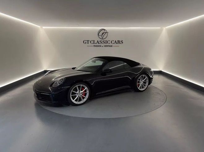 Porsche 911 992 CABRIOLET 3.0 450 CARRERA 4S Noir Intense Mtallis de 2019