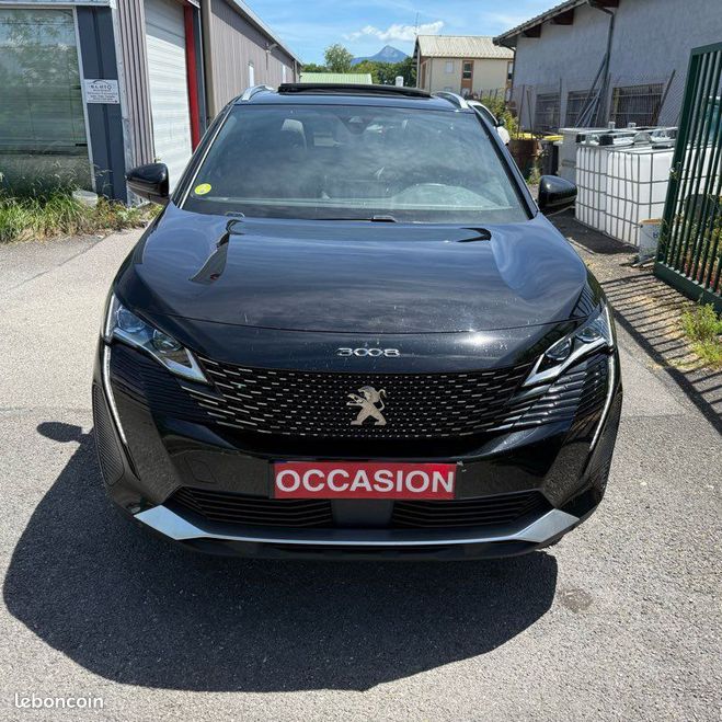 Peugeot 3008 II Hdi 130 Gt Eat8 Bote auto Toit Ouvra Noir de 2022