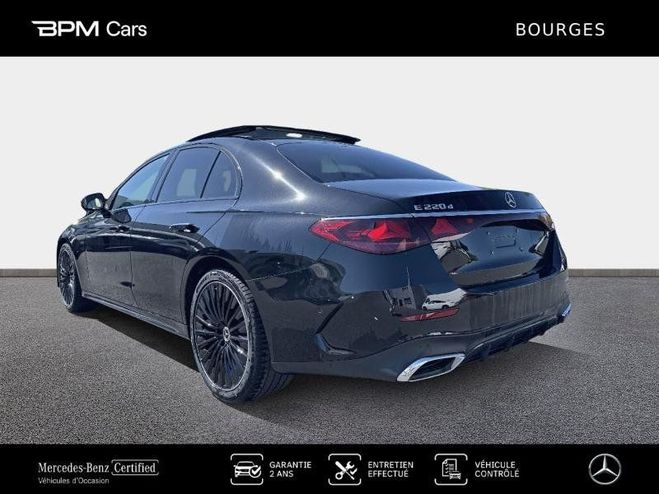 Mercedes Classe E 220 d 197 23ch AMG Line 9G-Tronic Noir Obsidienne Mtallis de 2025