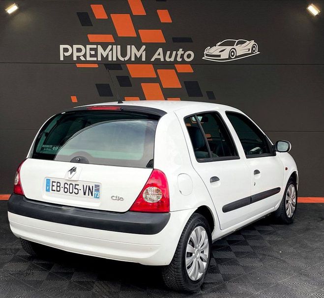 Renault Clio II Campus 1.6 16v 110Cv Climatisation Au Blanc Mtallis de 2002