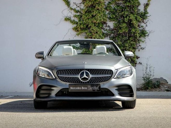 Mercedes Classe C Cabriolet 200 184ch AMG Line 9G-Tronic E Gris Slnite Magno Designo de 2018