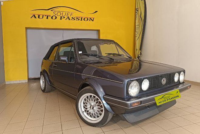 Volkswagen Golf Cabriolet GLI 1.8 90ch A BLEU FONCE de 1985