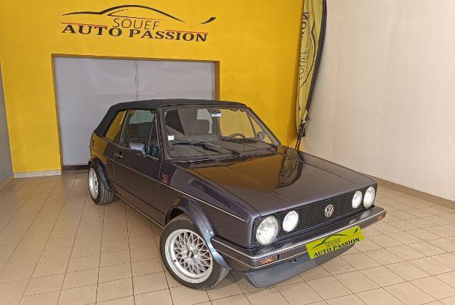 Volkswagen Golf Cabriolet GLI 1.8 90ch A BLEU FONCE de 1985