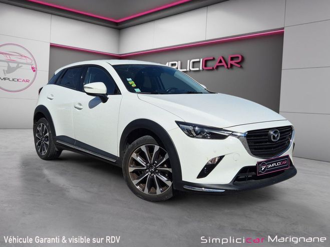 Mazda Cx 3 2.0L Skyactiv-G 121 4x2 BVA6 Selection-C Blanc de 2019
