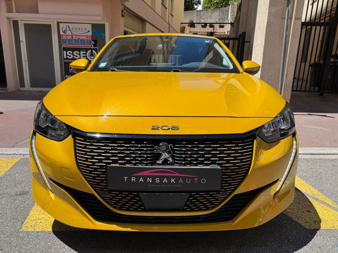 Peugeot 208 Electrique 50 kWh 136 CV Allure Jaune de 2020