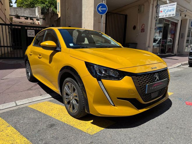 Peugeot 208 Electrique 50 kWh 136 CV Allure Jaune de 2020