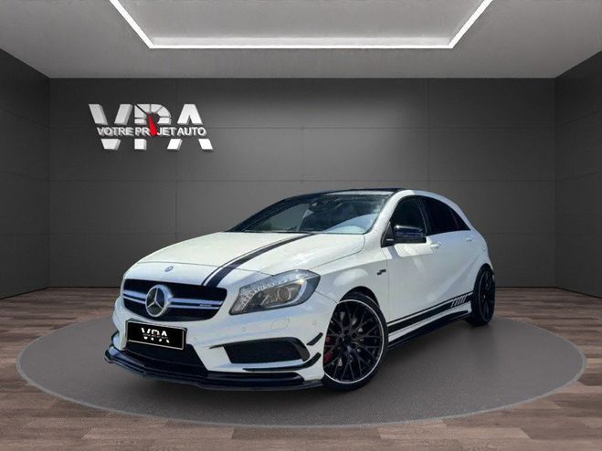 Mercedes Classe A 45 AMG  2.0 Turbo 4MATIC 361ch Pack Max Blanc de 2014