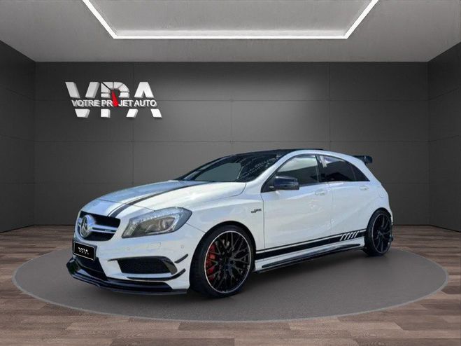 Mercedes Classe A 45 AMG  2.0 Turbo 4MATIC 361ch Pack Max Blanc de 2014