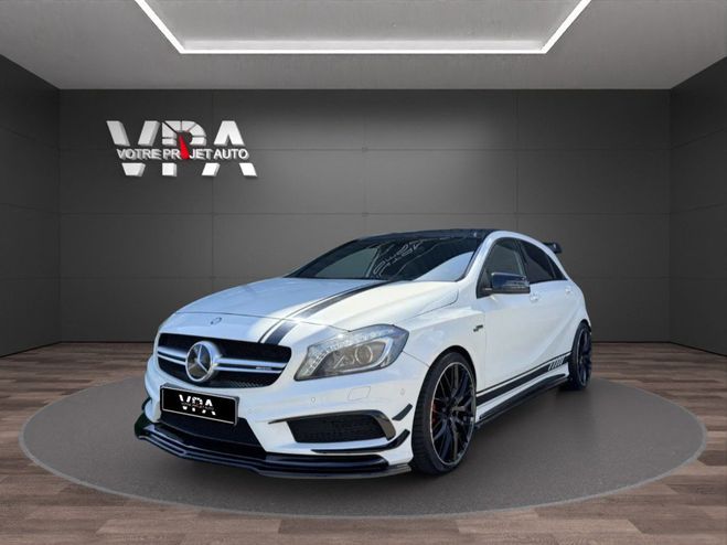 Mercedes Classe A 45 AMG  2.0 Turbo 4MATIC 361ch Pack Max Blanc de 2014