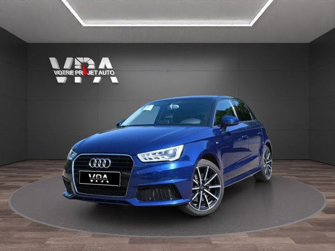 Audi A1 Sportback  1.8 TFSI 192ch S-Tronic S li Bleu de 2018