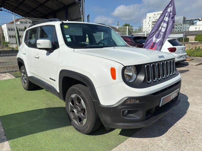 Jeep Renegade 2.0 MULTIJET 120 LONGITUDE AWD BLANC de 2014