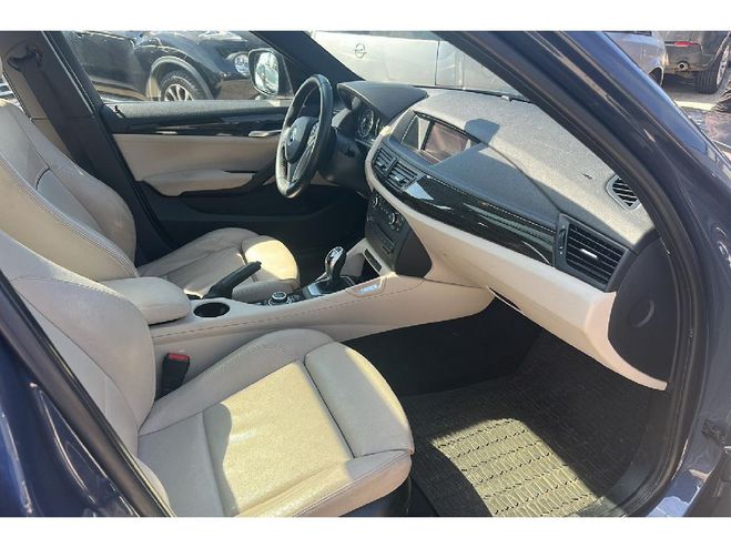 BMW X1 X1 sDrive 20i 184 ch Executive BVA Gris bleu metallis de 2012