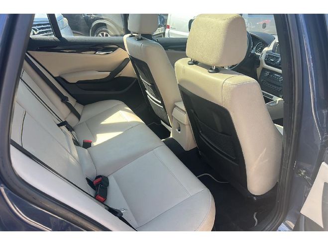 BMW X1 X1 sDrive 20i 184 ch Executive BVA Gris bleu metallis de 2012