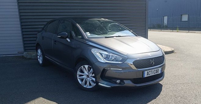 Citroen DS5 PHASE 2 BLUEHDI 180 SOCHIC BVA Gris Anthracite Mtallis de 2016