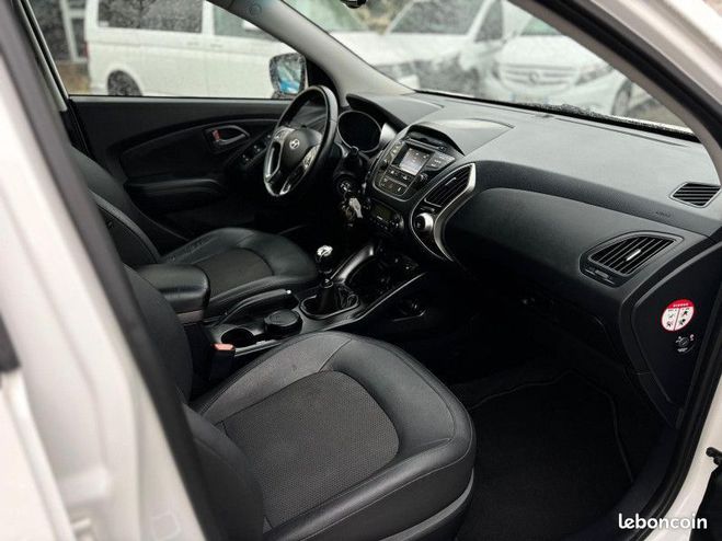 Hyundai Ix35 1.6 GDI 135CH PACK SENSATION BLUE DRIVE Blanc de 2013