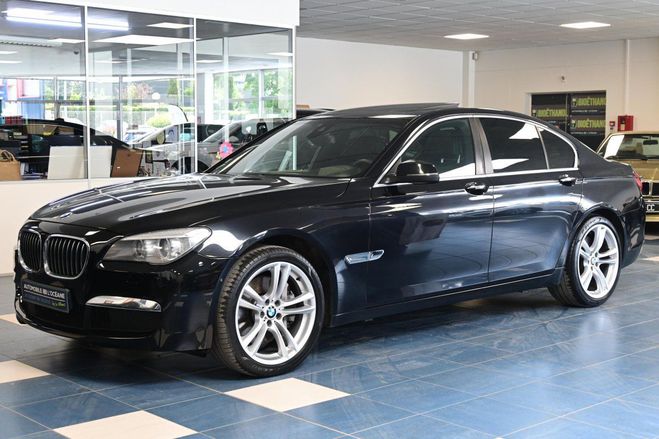 BMW Serie 7 F01 LCI/F02 LCI 750d xDrive Luxe A Noir de 2012