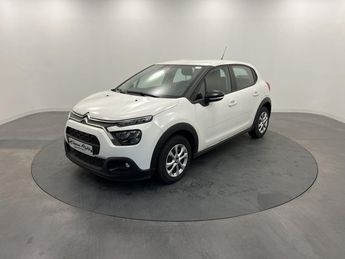  Voir détails -Citroen C3 SOCIETE BLUEHDI 100 S&S BVM6 FEEL BUSINE à Quimper (29)
