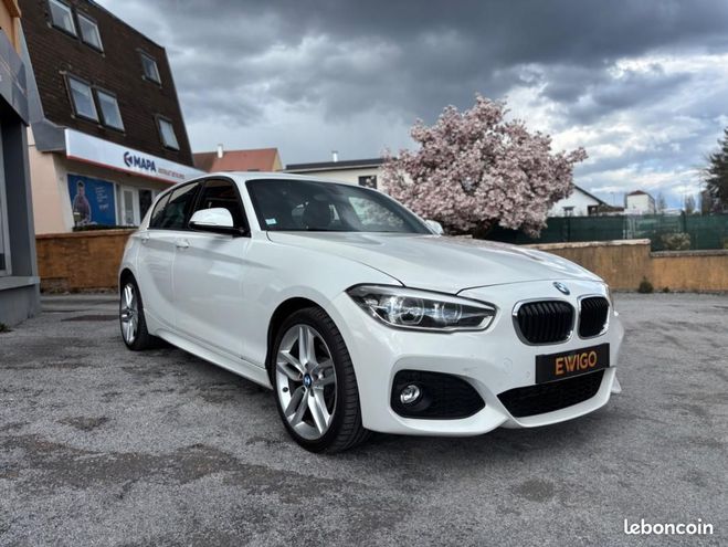 BMW Serie 1 2.0 118 D 150 CH M SPORT XDRIVE TOIT OUV Blanc de 2015