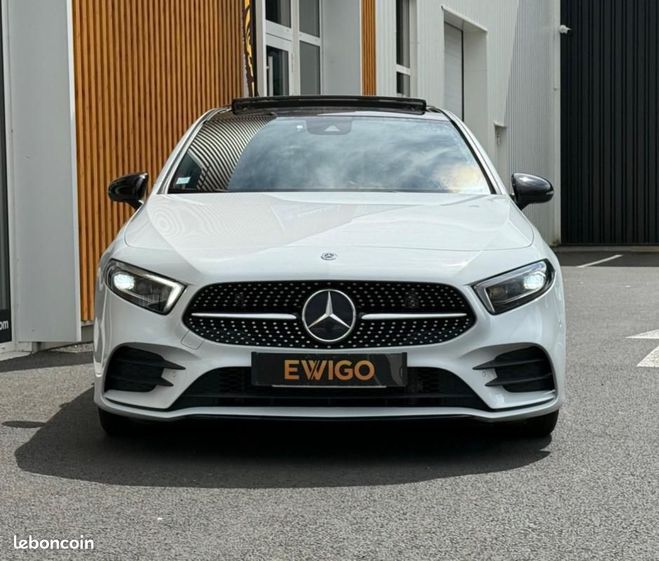 Mercedes Classe A 200 163Cv AMG LINE 7G-DCT BVA PACK PREMI Blanc de 2019