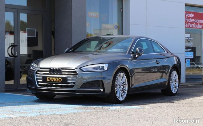Audi A5 COUPE 2.0 40 TDI 190ch S-LINE QUATTRO BV Gris de 2017