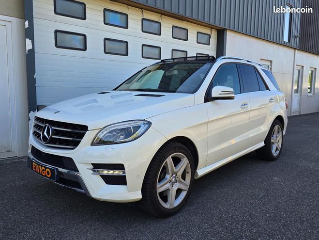 Mercedes Classe ML M/ML M 350 258ch 4MATIC FASCINATION PACK Blanc de 2015