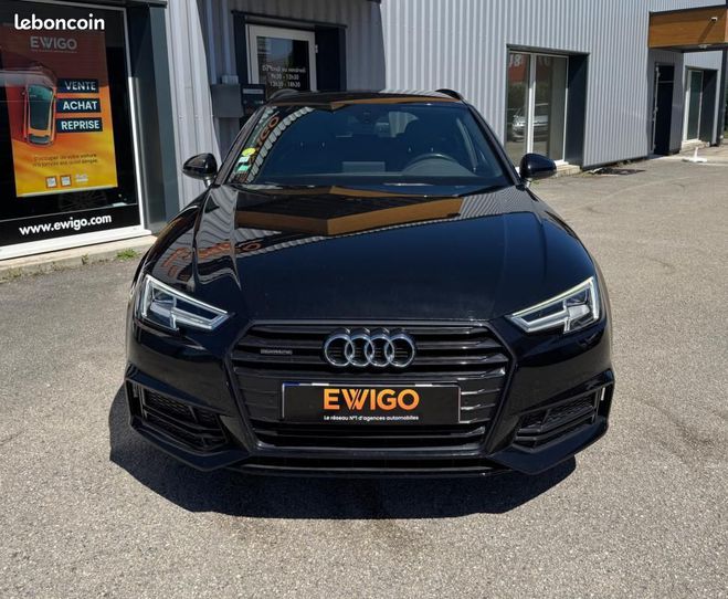 Audi A4 Avant 2.0 TDI 190ch S-LINE QUATTRO S-TRO Noir de 2017