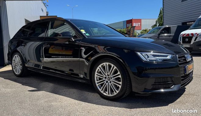 Audi A4 Avant 2.0 TDI 190ch S-LINE QUATTRO S-TRO Noir de 2017