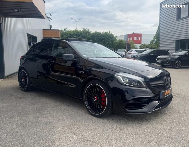 Mercedes Classe A 2.0 45 380 AMG 4MATIC BVA Noir de 2015