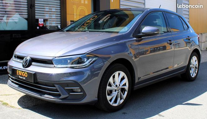 Volkswagen Polo VI 1.0 TSI 95 ch STYLE DSG7 Gris de 2022