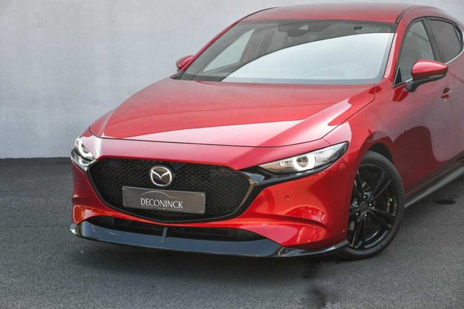 Mazda 3 2.0ie - 360 CAM - HUD - LEDER - MEMORY - Rouge de 