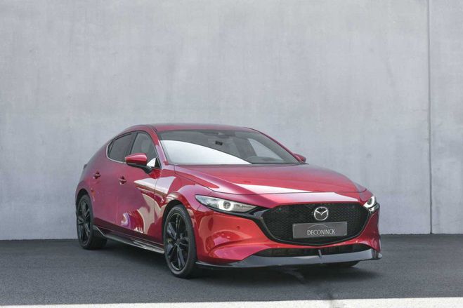 Mazda 3 2.0ie - 360 CAM - HUD - LEDER - MEMORY - Rouge de 